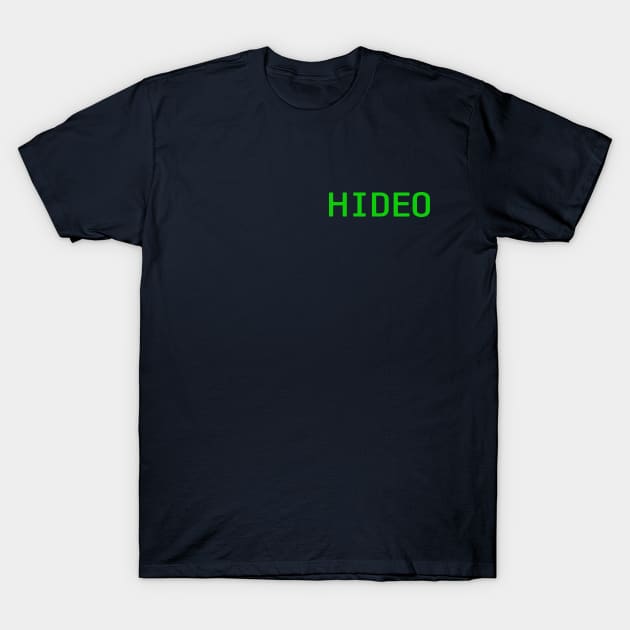 Hideo T-Shirt by allysontx